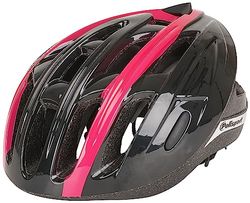 POLISPORT 8742800005 - Mountain Pro Fietshelm voor heren en dames Verstelbaar Maat L (58-61cm) met afneembaar vizier en CE keurmerk in kleur Zwart/Rood