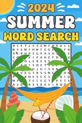 Summer Word Search for Adults: Large Print Word Find Puzzle Book With 1200+ Words, Summer Activity Book for Adults and Seniors