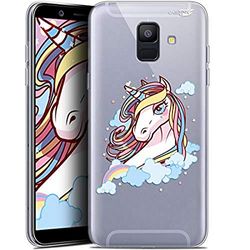 Caseink fodral för Samsung Galaxy A6 2018 (5.45) HD gel [ ny kollektion - mjuk - stötskyddad - tryckt i Frankrike] Lalihorn
