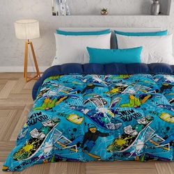 PETTI Artigiani Italiani - Couette d'hiver, Couette d'hiver et Couette Double Face, Couleur Unie et Impression numérique, 100% Microfibre hypoallergénique, fabriquée en Italie