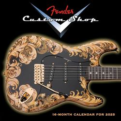 Fender Custom Shop Calendrier guitare 2025