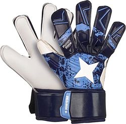 Derbystar Attack Guantes De Portero Azul Oscuro 3