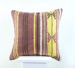 Kelim Cuscino 40x40 cm fatto a mano turco prodotto federe kilim dekorativo orientale etnici cuscino A1140