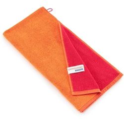 Bassetti New Shades 9327875 Serviette de Toilette 100% Coton Mandarine O2 50 x 100 cm