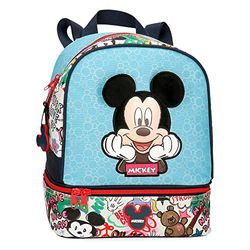 Disney Mickey Be Cool Lunch bag Blue 23x28x13 cms Polyester 8,37L