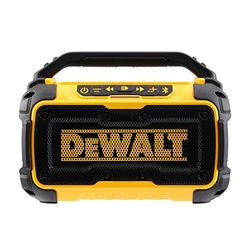 DEWALT DCR011-XJ, Altavoz Bluetooth XR 10.8/14.4/18/54V, Inalámbrico, Conexión USB , Alcance máximo de 30 metros, No incluye batería ni cargador