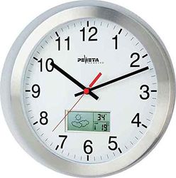 Peweta 51161315 wandklok Arab. Cijfers 30 cm radioklok 1,5 V Lcd 51.161.315