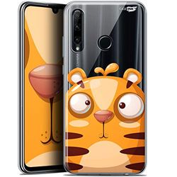 Caseink fodral för Huawei Honor 20 Lite (6.2) gel HD [tryckt i Frankrike - Honor 20 Lite fodral - mjukt - stötskyddad] tecknad tiger