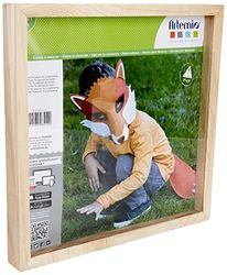 Artemio Cornice portafoto in Vetro, Legno, Beige, 30.5 x 30.5 cm