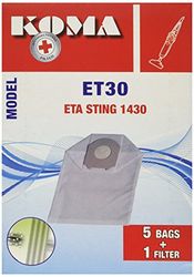 ETA 8594043282162 siuministro Aspirateur Accessoire pour Aspirateur (ETA : 0430 1430 2430 2430 Sting 430 Sting E35 2970 P)