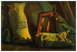 ArtPlaza Van Gogh Vincent - twee zakken, decoratieve panelen, hout, meerkleurig, 90 x 1,8 x 60 cm