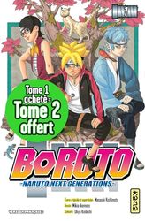 Pack 1+1 Boruto (Tomes 1+2) - OP 1+1 Kana 2024