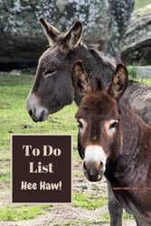 To Do List Hee Haw!: Donkey Fun Graphics Every Page (Color Edition)
