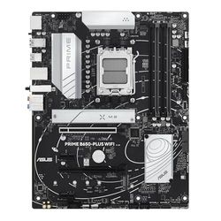 ASUS Prime B650-PLUS WiFi, AMD B650 ATX Motherboard, DDR5, PCIe 5.0 M.2, Realtek 2.5Gb Ethernet, WiFi 6E, DisplayPort, HDMI, SATA 6Gbps, USB 10Gbps Type-C, BIOS Flashback, Thunderbolt 4, Aura Sync