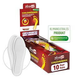 THERMOPAD Modelos de aquecimento S (36-37) - 10 pares - calor natural até 8 horas - para todos os sapatos - ativado pelo ar imediatamente