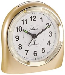 Atlanta Wekker Analoog 1404/9 1404/9, Goud, Modern