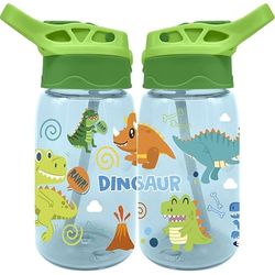 WATER REVOLUTION Botella cantimplora infantil de tritan 500ml en caja Dinosaurio'