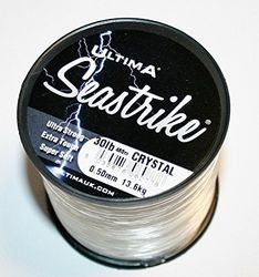 Ultima Seastrike Sterk - Sedal de Pesca para Hombre (Bobina de 115 g), Hombre, Transparente, 0.50mm - 30.0lb/13.6kg