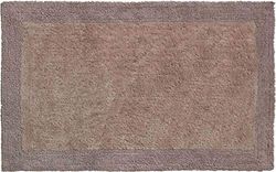 Grund Bath Mat, Ultra Soft, Absorbent and Anti Slip, Organic Cotton, 5 Years Warranty, LUXOR, Bath Mat 80x150 cm, Brown