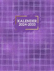 Kalender 2024-2033: Monatsplaner und Organizer | Tagesmutter Geschenk | Buchkalender für 10 Jahren mit 290 Seiten