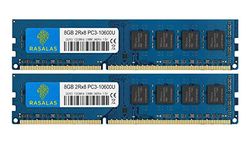 Rasalas PC3-10600 16 GB Kit (2 x 8 GB) DDR3 1333 MHz 2Rx8 240 Pin 1,5 V CL9 Desktop Memory Ram Module