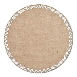 ZELLER PRESENT SCHÖNER LEBEN. PRAKTISCH WOHNEN. Toalhas de mesa individuais étnicas de linho, cor natural
