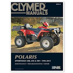 Clymer Manuals Polaris Sportsman 400, 450 & 500 1996-2013