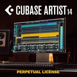Steinberg Cubase Artist 14 Secuenciador audio/MIDI para aplicaciones de estudio o grabación doméstica | 1 Dispositivo | 1 Usuario | Código de activación enviado por email