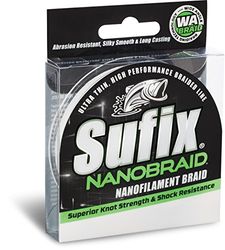Sufix Nanobraid 137,2 m Line, Aqua Camo