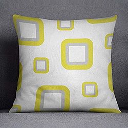 Bonamaison Funda de cojín, Cotton, Multicolor, 45x45