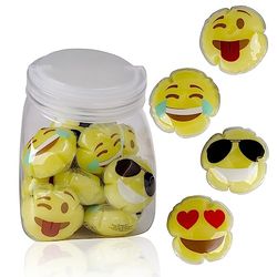 Accentra Mini-Duschgel "HAPPY SPRING" Küken und Hase, 24 Stück Duschgel a 50ml im Bonbonglas, ideal als Tombola Preis, Gastgeschenke zum Kindergeburtstag oder Hochzeit, Großpackung