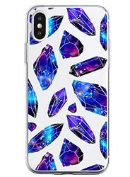 Oihxse Funda Dibujos Diamantes Brillantes Compatible Xiaomi Mi MAX 2 Transparente Silicona TPU Bumper Case Ultra Delgado Crystal Clear Anti-Choques Carcasa Protectora Cover(A7)