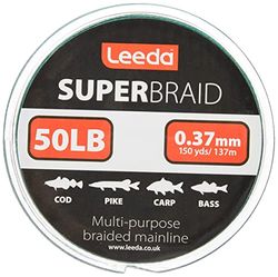 LEEDA 22,7 kg Super Braid 137 m Unisexe, Autre