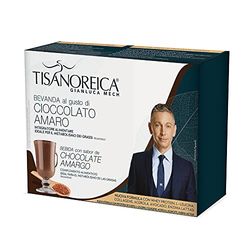 Gianluca Mech - Bebida Energética y Proteica de Chocolate Amargo Gluten Free, Suplemento Dietético - 136gr