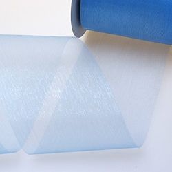 Kristalorganza lichtblauw - 70 mm breed - rol 25 meter - 40070 70-R 70