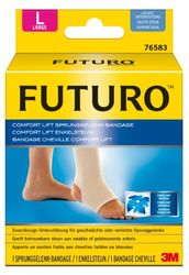 Fasciatura FUTURO FUT76583 Comfort caviglia, da indossare su entrambi i lati, Taglia L, 38,0 a 44,5 cm