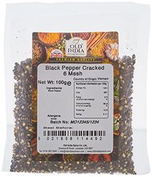 Old India Black Pepper Cracked 6 Mesh 100g