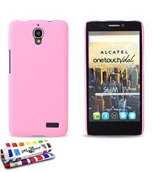 MUZZANO Original "Le Pearls" Rigid Case voor Alcatel One Touch Idol - Roze