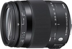 Sigma Contemporary, 18-200 mm F3,5-6,3 DC Macro HSM - alvo (18-200 mm F3,5-6,3 DC, Macro HSM, SLR, 16/13, Macro, Sony, 11,1x, 7,07 cm)