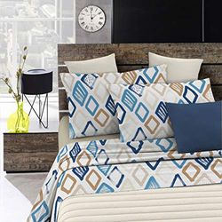 Italian Bed Linen, Parure de Lit “Fashion”, Microfibre, Jolly, 1 Place et demie