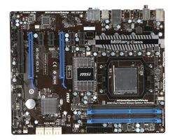 MSI 990FXA Motherboard (AM3 Processor, 32GB RAM, SB950, SATA, RAID, ATX, Gigabit LAN)