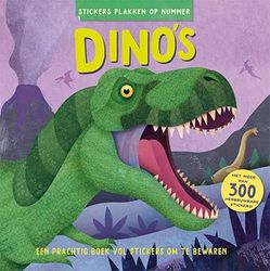 Stickers plakken op nummer - Dino's: Een prachtig boek vol stickers om te bewaren