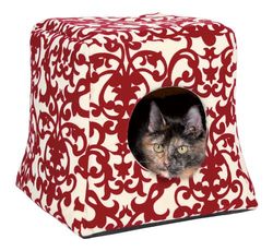 Trixie 36341 Jules knuffelmand 35 × 33 × 35 cm, crème-rood