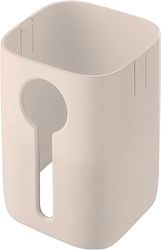 Zwilling FRESH & SAVE CUBE Cover for Box Size 2S, protects from sunlight, shows fill level, made of BPA-free plastic, colour ivory