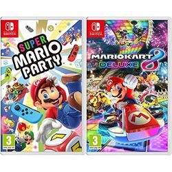 Super Mario Party Switch & Mario Kart 8 Deluxe