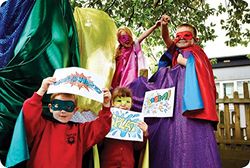 Springboard Early Years Imaginative Den Making Pack - Superheroes