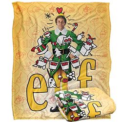 ELF Silky Touch Super Soft Throw Blanket 152 x 127 cm
