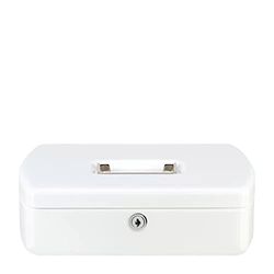 Burg-Wächter ZK 2257 Caja de Caudales con Euro Bandeja Complementaria Diseño Plano, Blanco