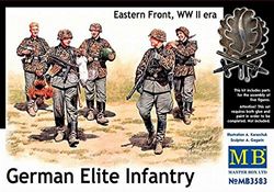 Masterbox MAS3583 1:35 - German Elite Infantry, Eastern Front, WW II Era
