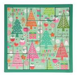 ZMILE COSMETICS Beauty Adventskalender "Pinetrees" – 24 överraskningar för smink och styling i en trendig pusseladventskalender med vegansk kosmetika